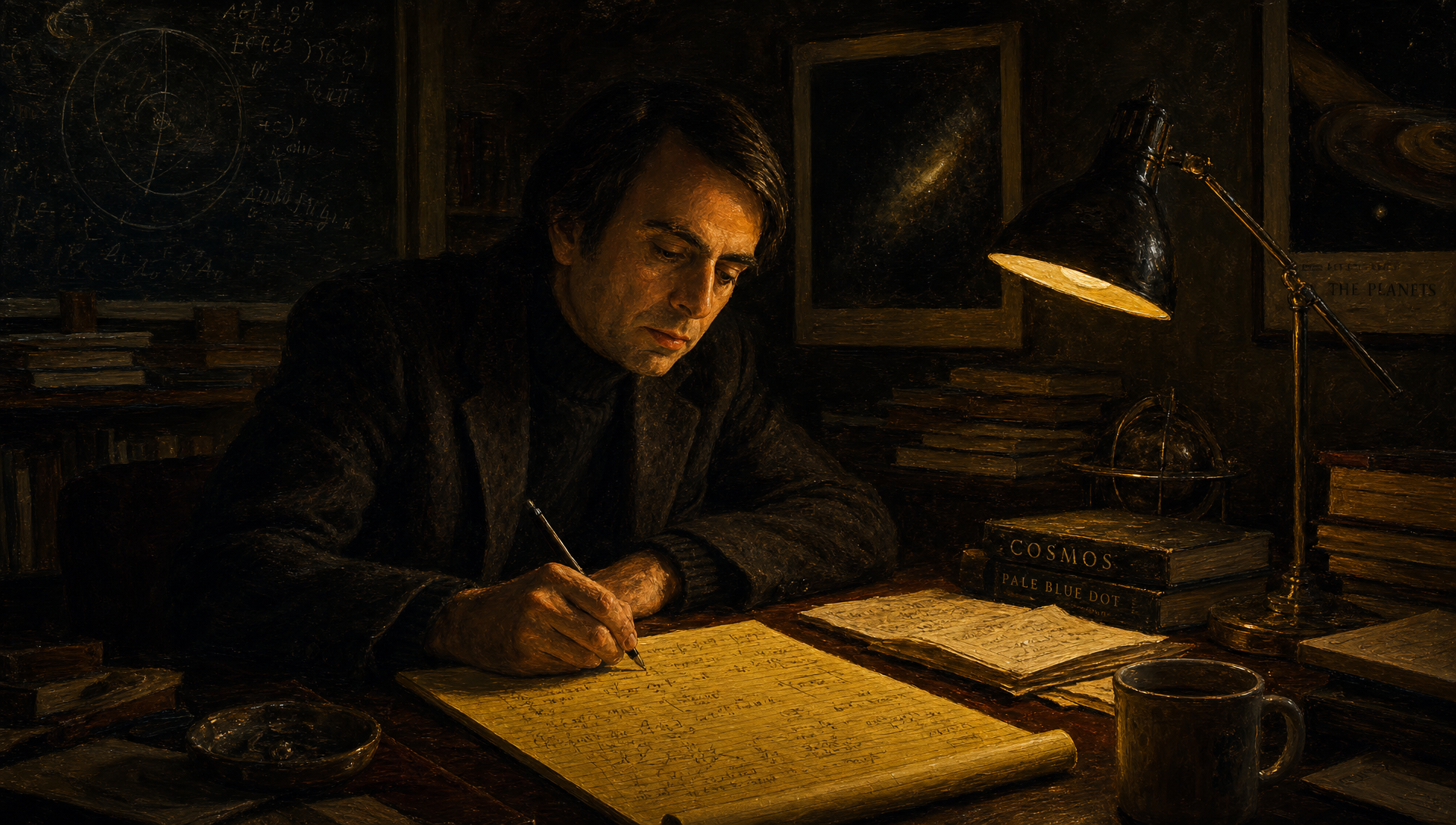 Carl Sagan at Cornell, Calculating the Last Seconds of the Year — still 1