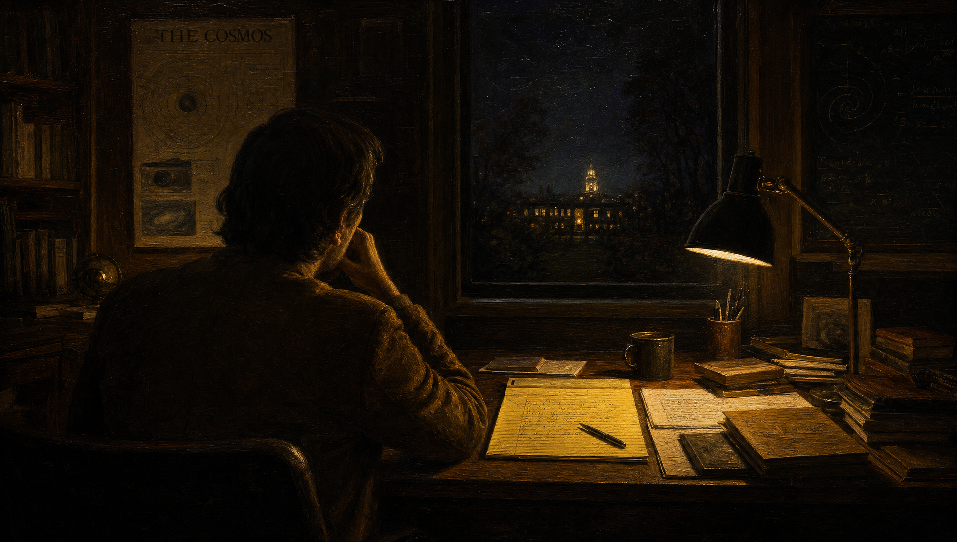 Carl Sagan at Cornell, Calculating the Last Seconds of the Year — still 4