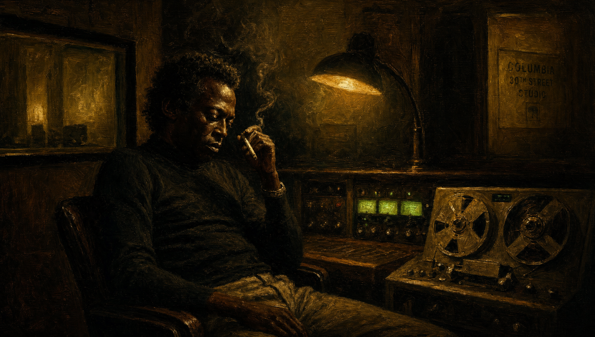 Miles at Columbia, Listening Back to Kind of Blue — still 1