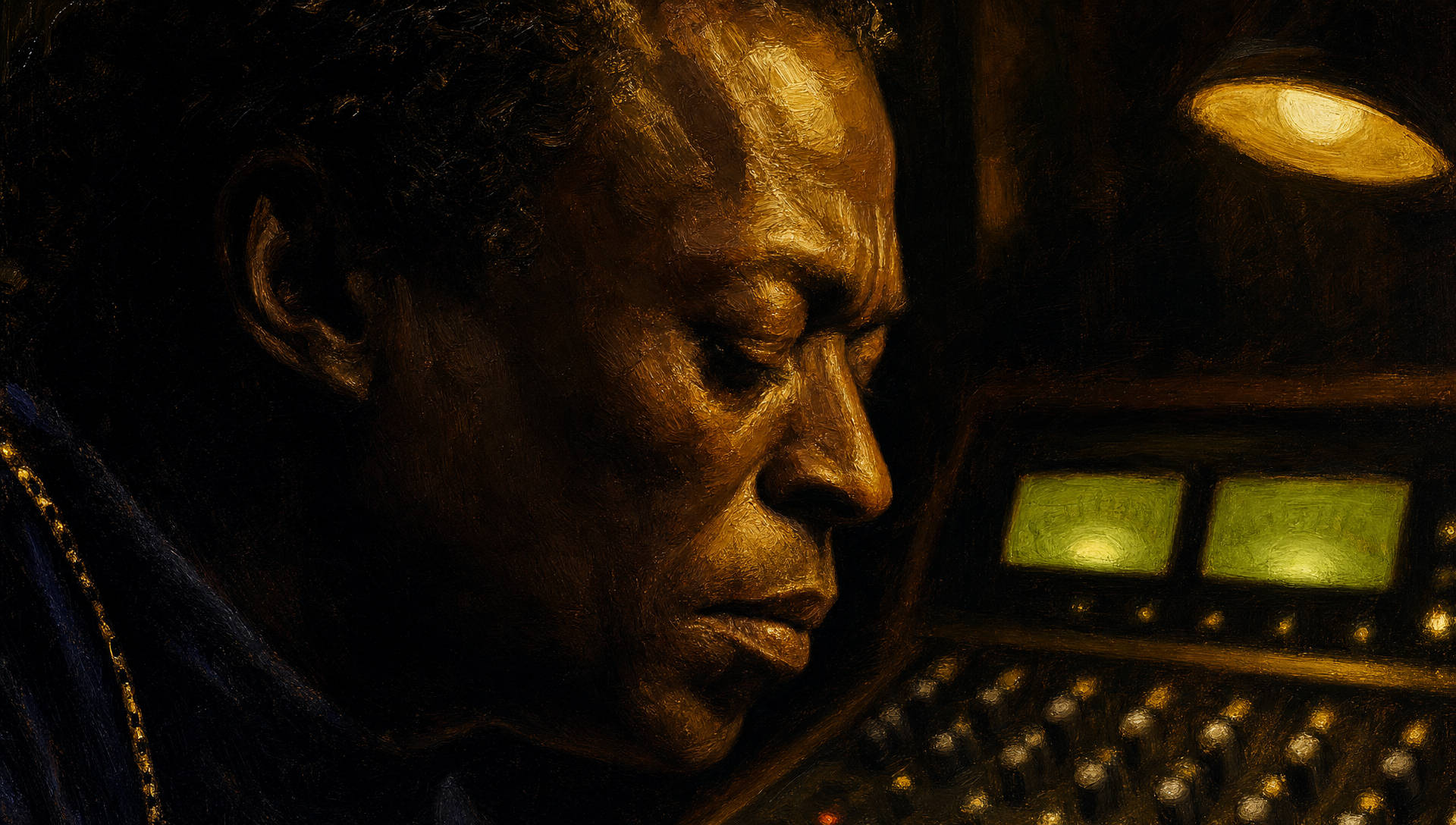 Miles at Columbia, Listening Back to Kind of Blue — still 2
