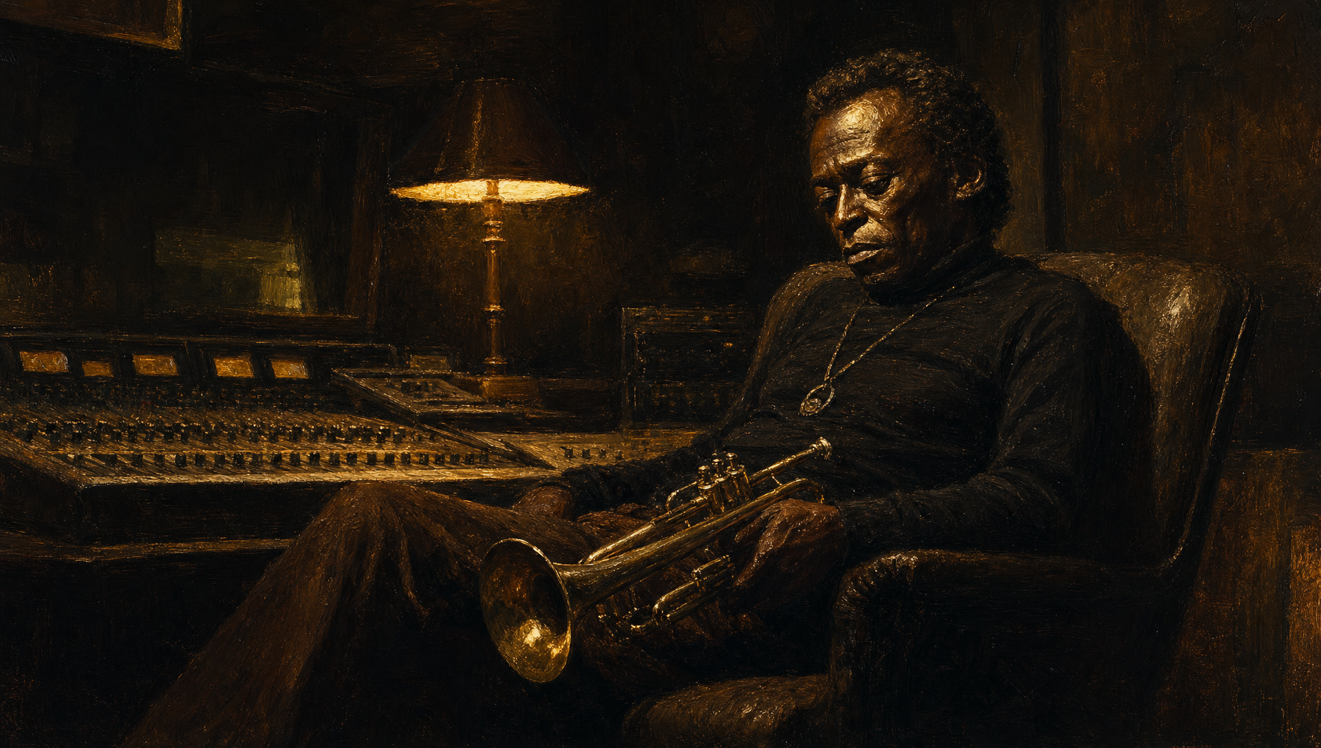 Miles at Columbia, Listening Back to Kind of Blue — still 5