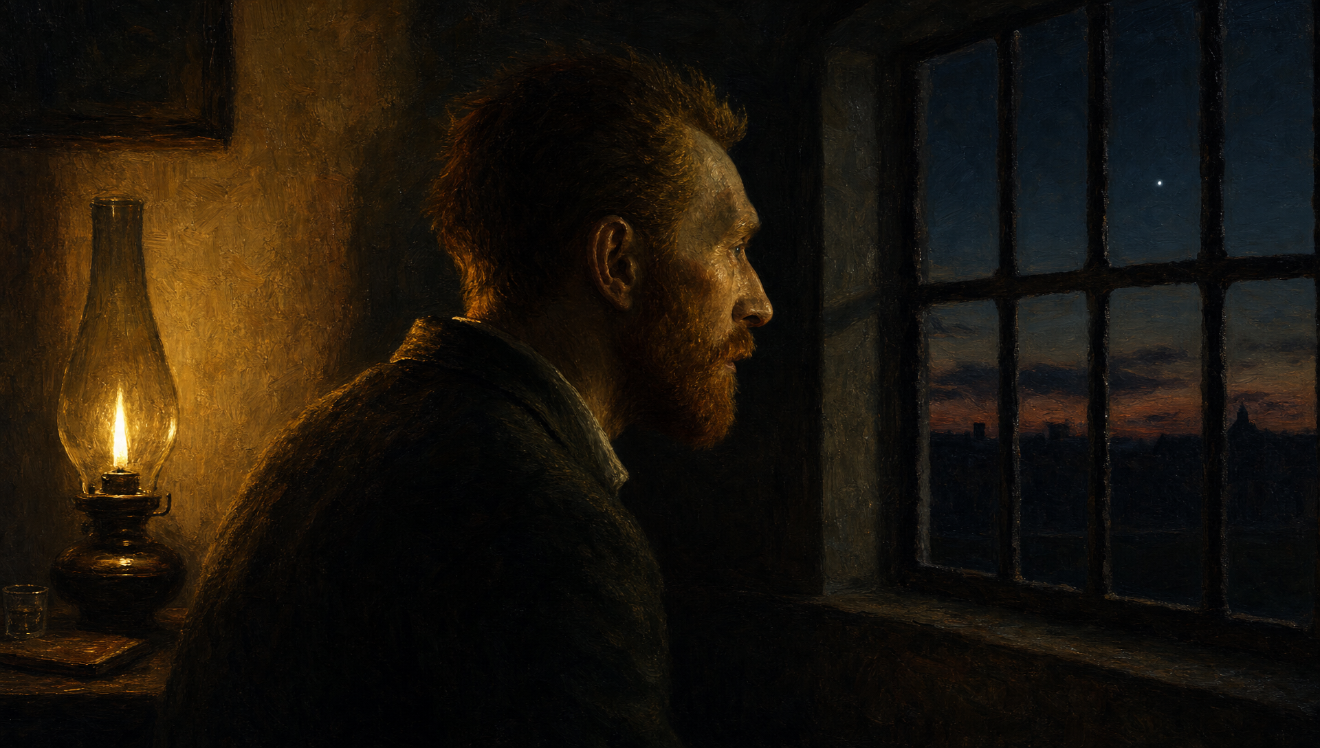 Van Gogh in the Asylum, the Night Before Starry Night — still 3