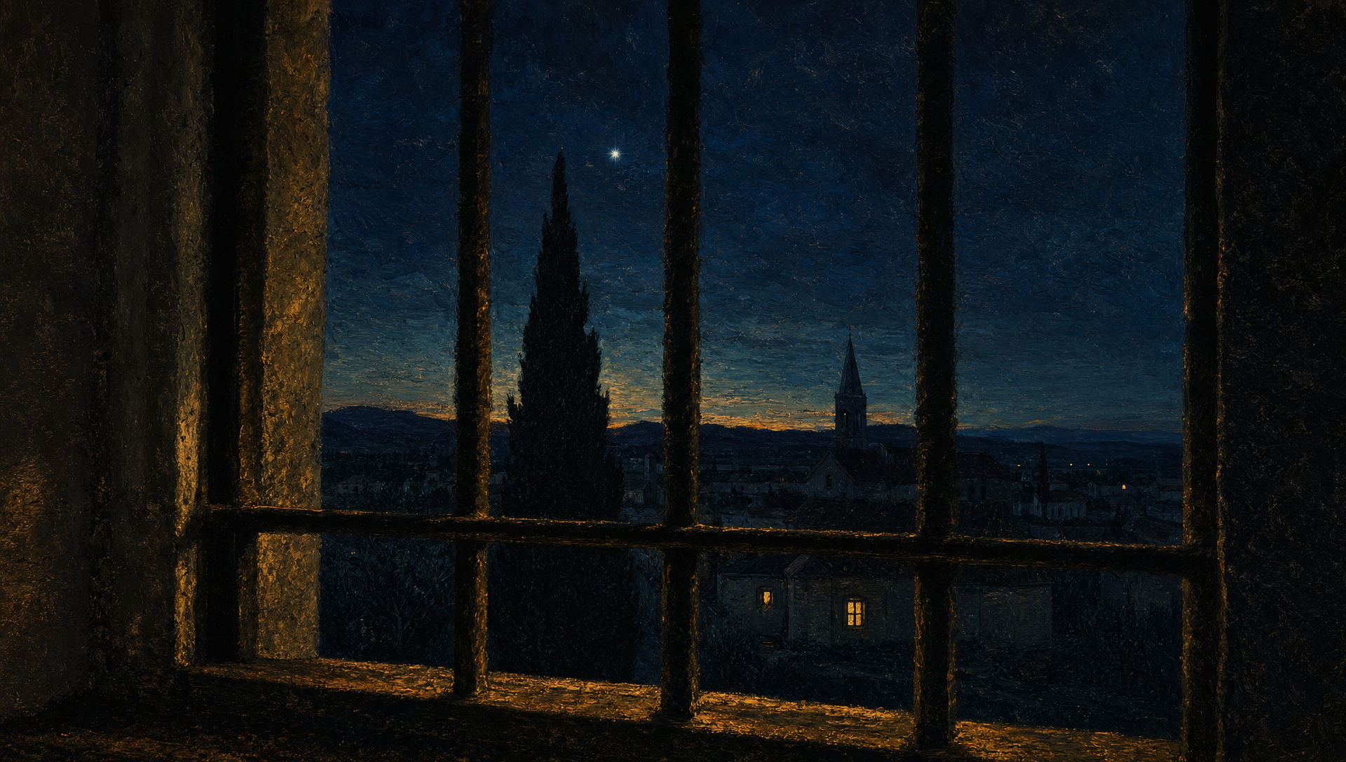 Van Gogh in the Asylum, the Night Before Starry Night — still 4