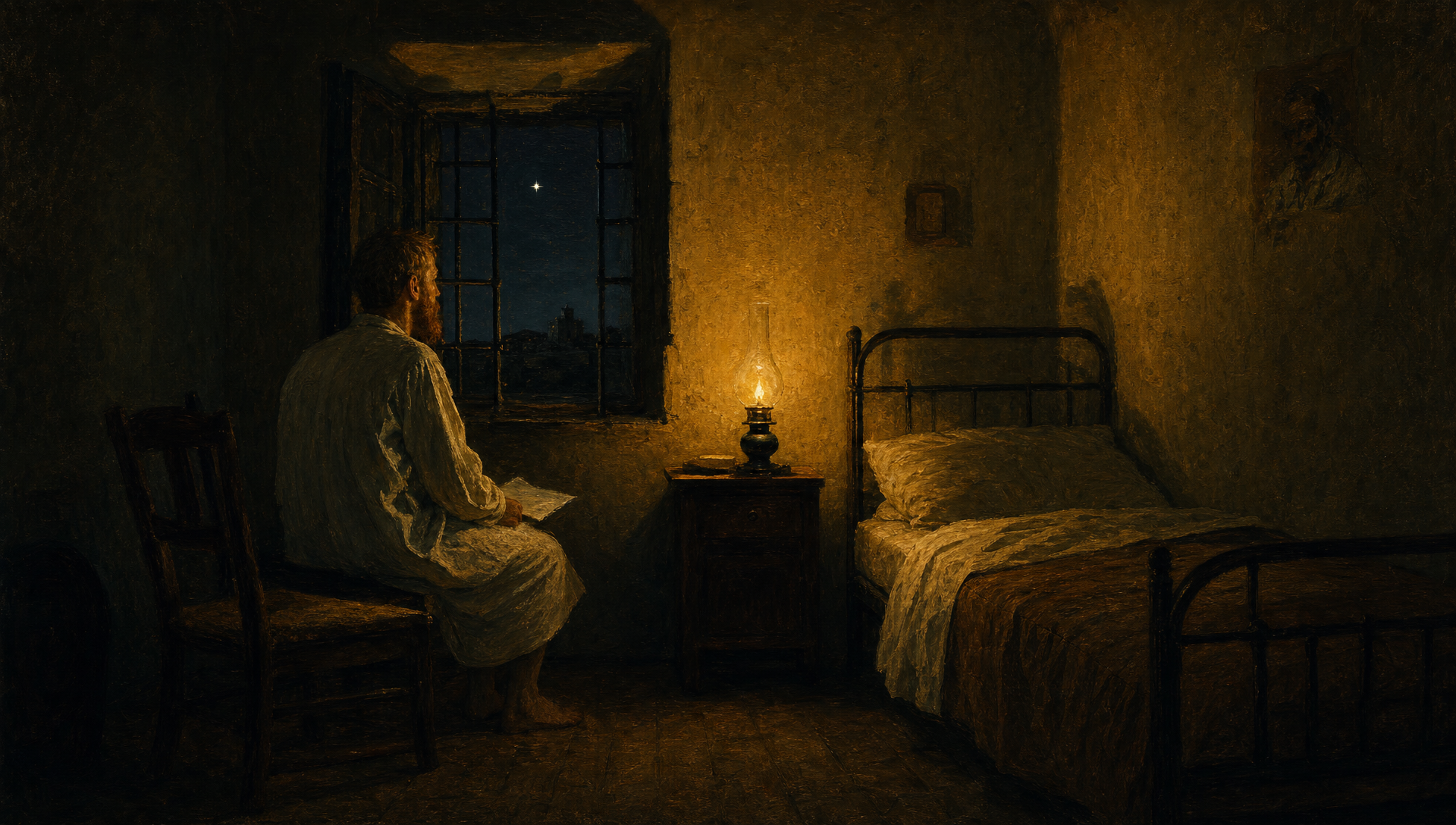 Van Gogh in the Asylum, the Night Before Starry Night — still 5