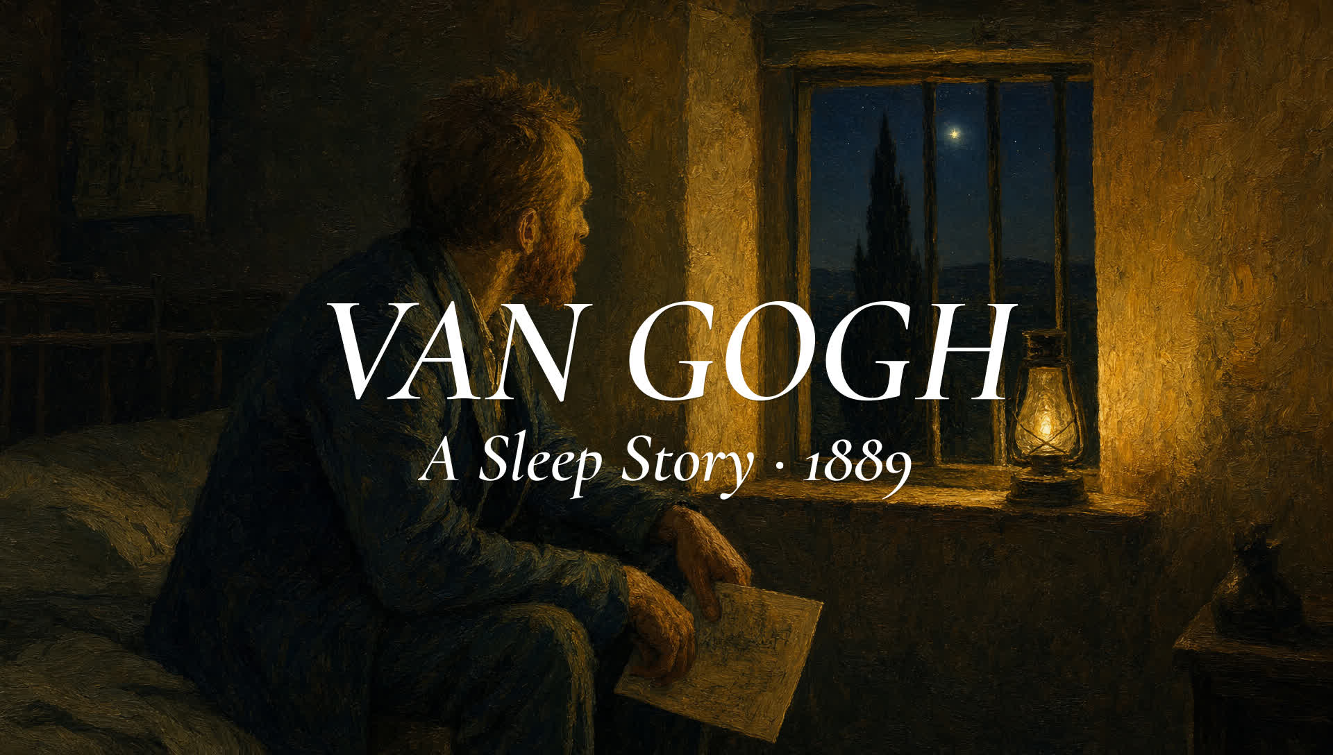Van Gogh in the Asylum, the Night Before Starry Night